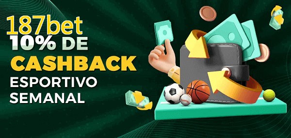 10% de bônus de cashback na 187bet